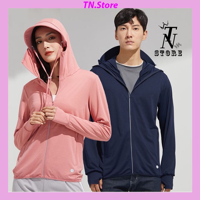 Áo chống nắng thông hơi Gu 1 lớp cao cấp khoá mũ khoá túi full màu siêu đẹp