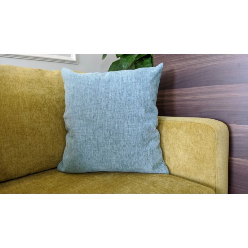Gối Vuông 40x40cm vải nhung cao cấp gối tựa lưng sofa có dây kéo ruột và vỏ tách biệt