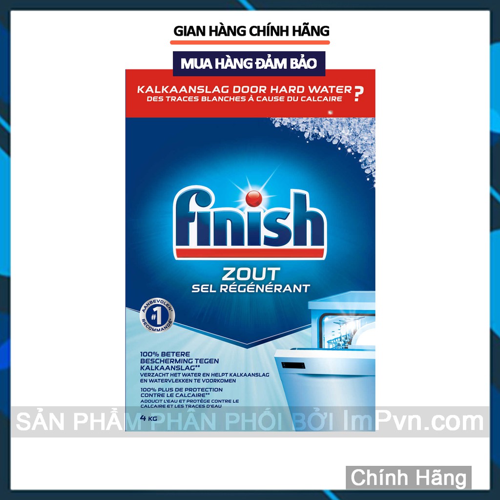 Muối rửa bát Finish dành cho máy rửa bát