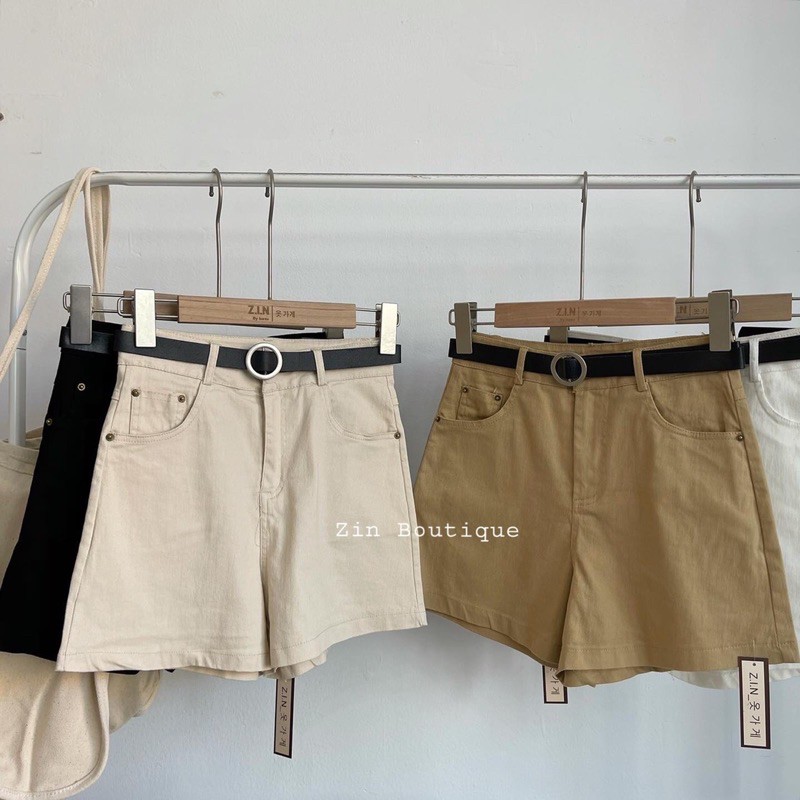 Quần Short kèm belt 72911