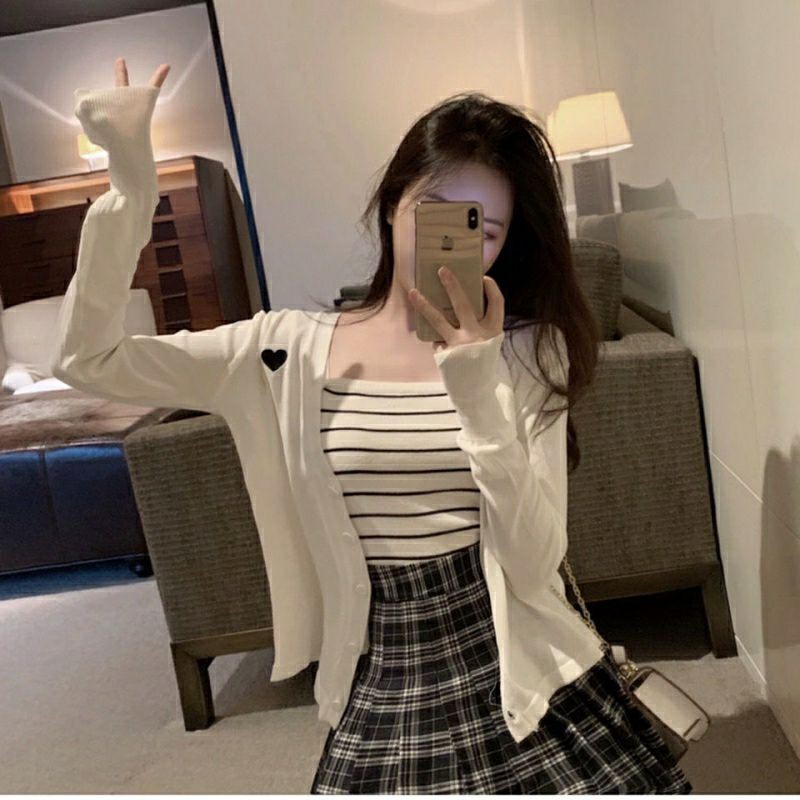 Bigsize - Chân váy xếp li kẻ đen sang chảnh 60-90kg Ms125 | BigBuy360 - bigbuy360.vn