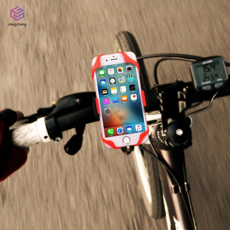 Set 4 dây đai silicon giữ điện thoại gắn tay lái xe đạp tiện dụng