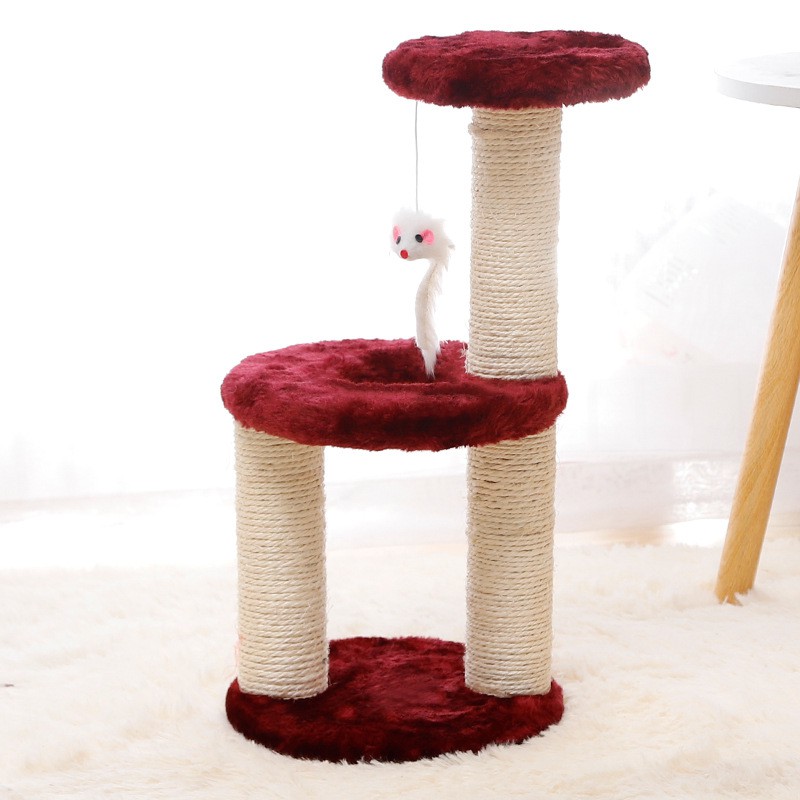 Cat Tree- Trụ cào móng 3 tầng cho mèo