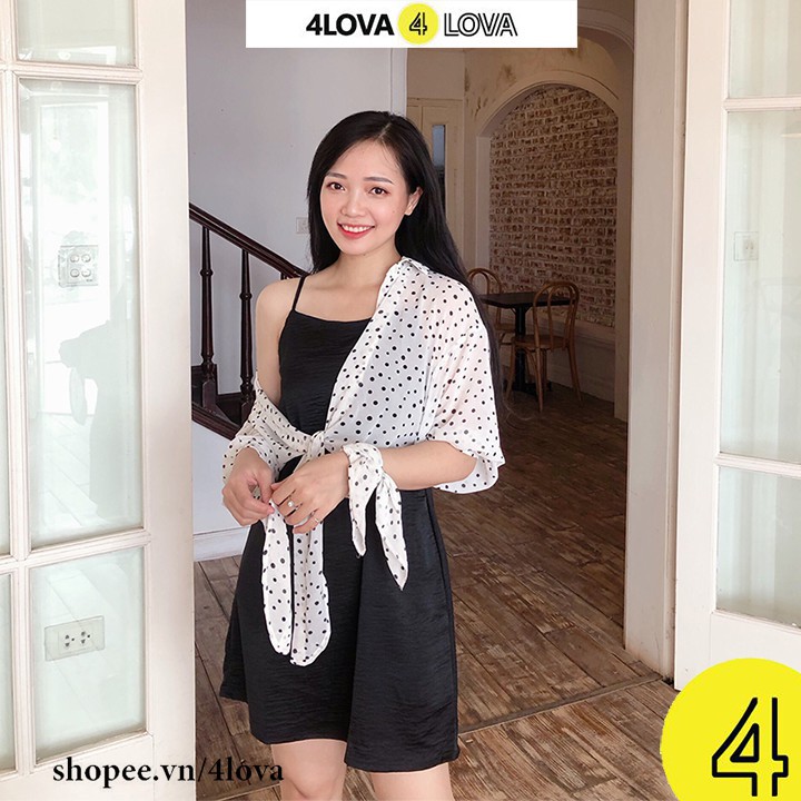 Áo khoác cardigan nữ lửng mỏng 4LOVA kiểu dáng thời trang freesize | WebRaoVat - webraovat.net.vn