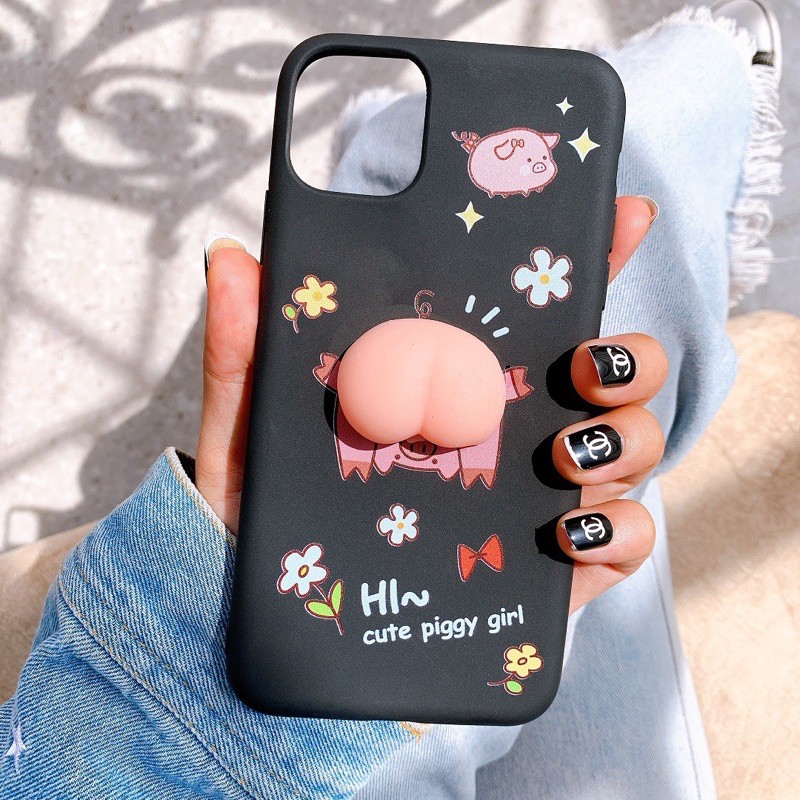 ỐP LƯNG FULL DÒNG HÌNH NỔI PIG MOCHI