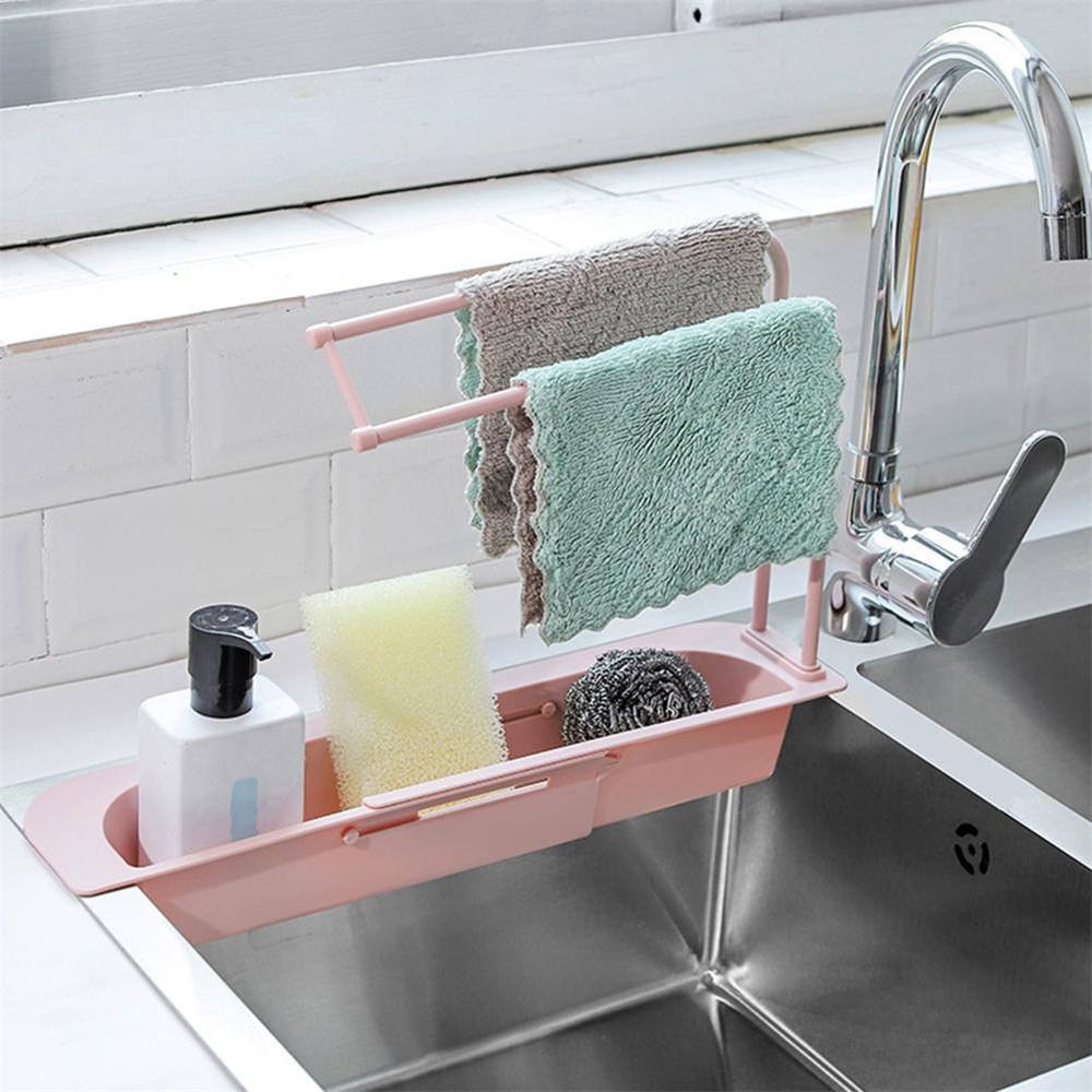 Giá để giẻ rửa bát ⚡️FREE SHIP⚡️ khay đựng đồ rửa chén bát