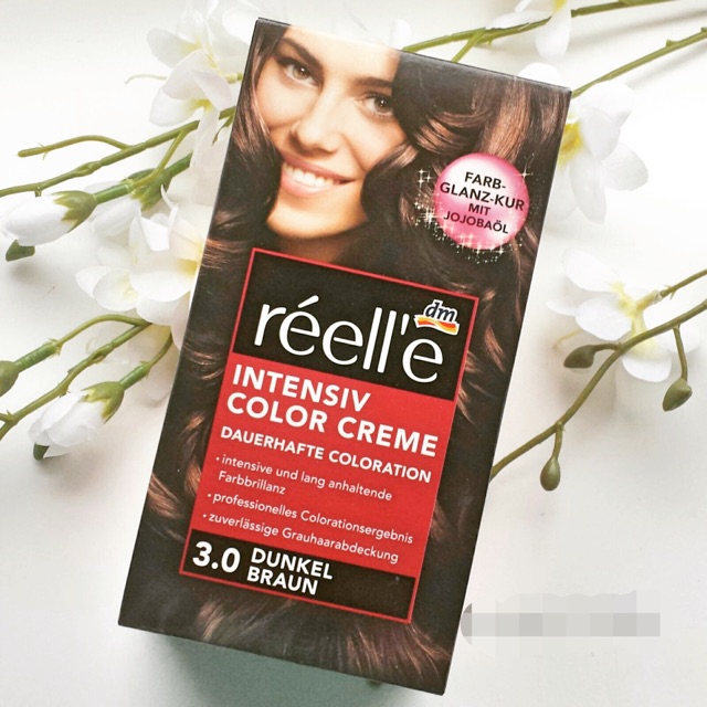 Bộ nhuộm tóc Reelle chuyên sâu các màu phủ bạc cực đẹp mẫu mới- Dm Đức
