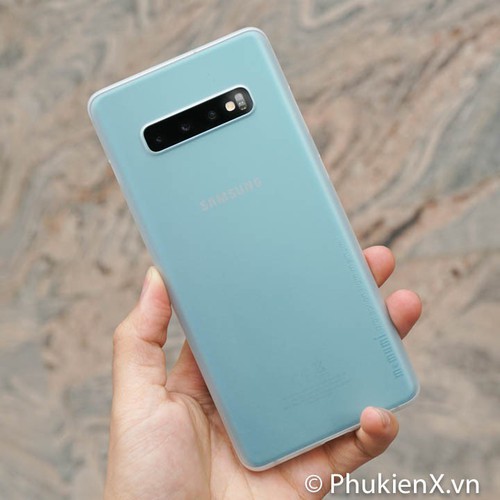 Ốp lưng nhám siêu mỏng cho samsung S10 hiệu Memumi chính hãng