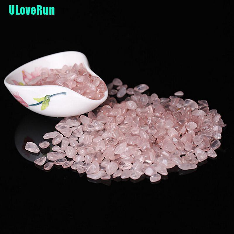 50g Đá Thạch Anh Tự Nhiên Mini Màu Hồng