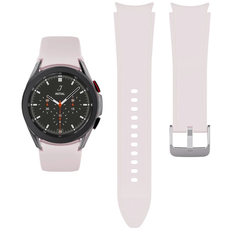 Dây đeo silicone thay thế cho đồng hồ Samsung Galaxy Watch 4 classic 46mm 42mm/Watch4 44mm 40mm