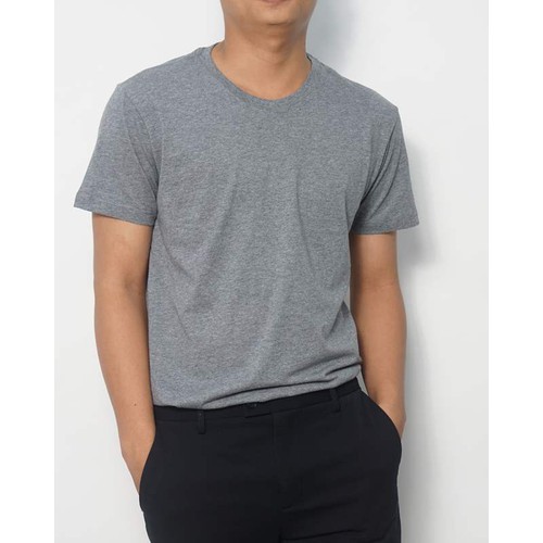 Áo thun trơn ❤️FREESHIP❤️ 3 áo thun nam nữ form rộng phong cách hàn quốc vải poly cotton mịn. | BigBuy360 - bigbuy360.vn