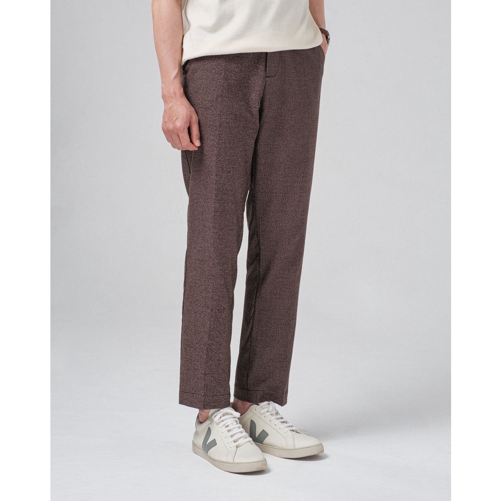 Quần âu nam SSSTUTTER có đai phối da TAB PANTS