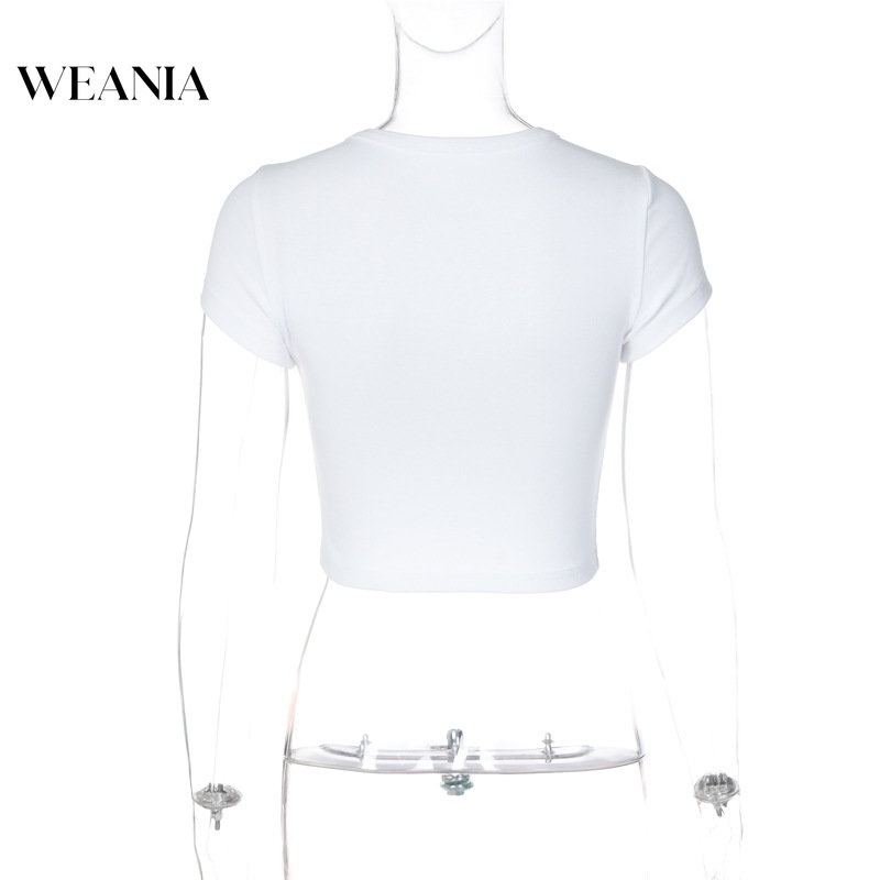 Áo Thun Tay Ngắn Hoạ Tiết Chữ In Thiết Kế Đơn Giản Hợp Thời Trang