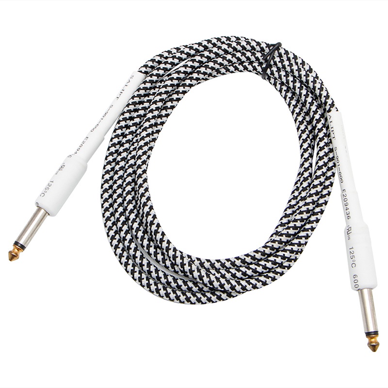 Cáp Chuyển Đổi Đầu Cắm Đơn 6.35mm 6-26FT Sang Cổng Cắm 6.35mm Cho Đàn Guitar Bass