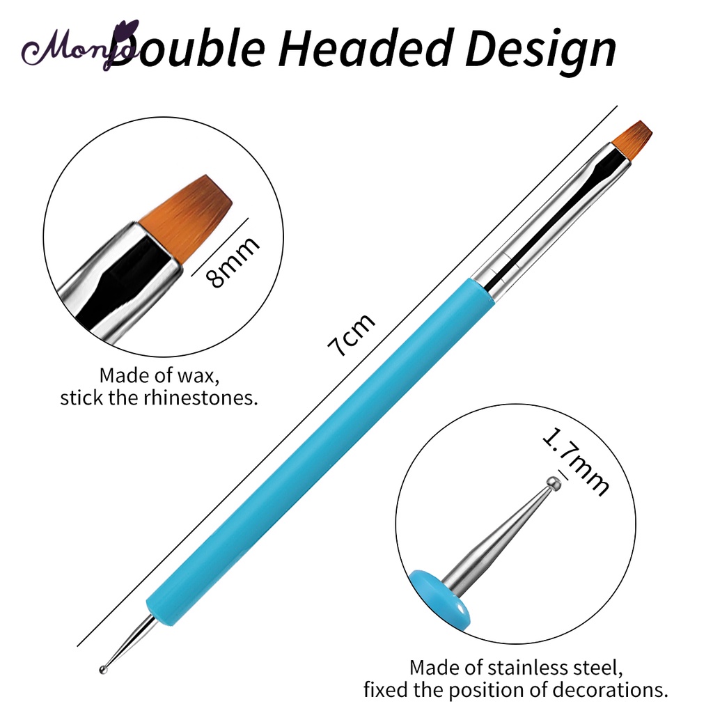 Set 4 dụng cụ làm móng nghệ thuật MONJA DIY 3D thời trang tiện lợi