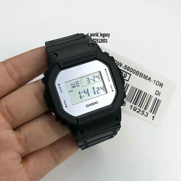 HOT Đồng hồ nam G-SHOCK chính hãng Casio Anh Khuê DW-5600BBMA-1DR Chống nước tuyệt đối