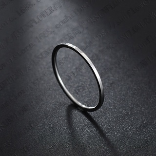 Nhẫn titan Dòng siêu mỏng 1mm