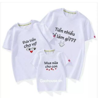 Combo 40 áo gia đình đi biển
