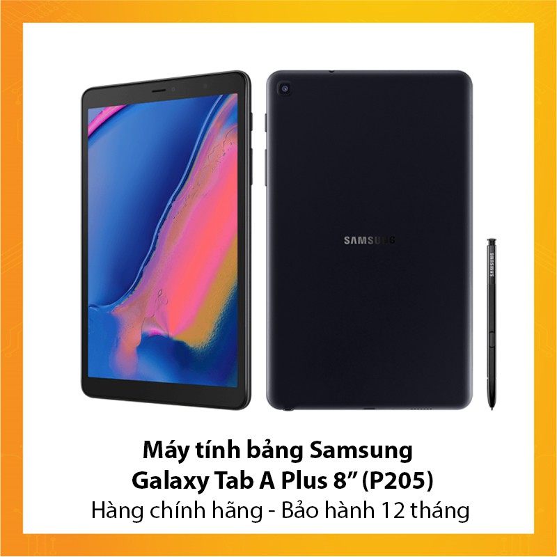 Máy tính bảng Samsung Galaxy Tab A Plus 8'' - P205 - Hàng chính hãng - Bảo hành 12 tháng | BigBuy360 - bigbuy360.vn