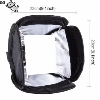 23x23cm Portable Flash Light Softbox Speedlight Diffuser Soft Box Cover