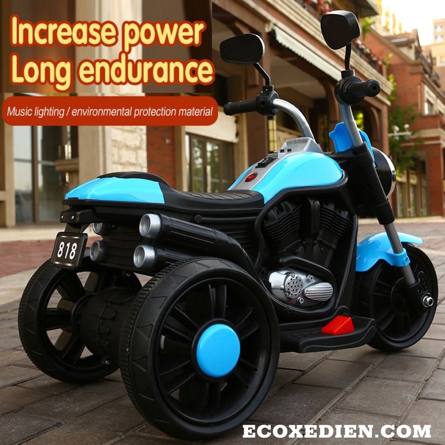 Xe máy điện trẻ em cho bé từ 3-6 tuổi. Mâu hot nhất hiện nay ND-LAB-818