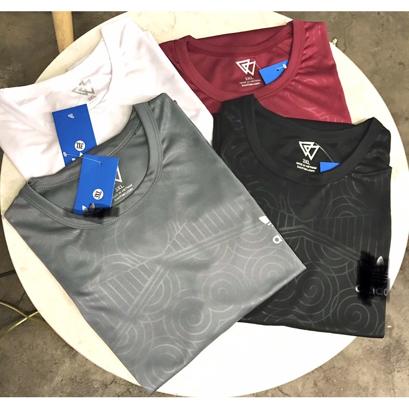 Áo Thun Nam Thể Thao Cotton Mát Cổ Tròn Ôm Body, Tập Gym Co Dãn Thấm Hút Mồ Hôi