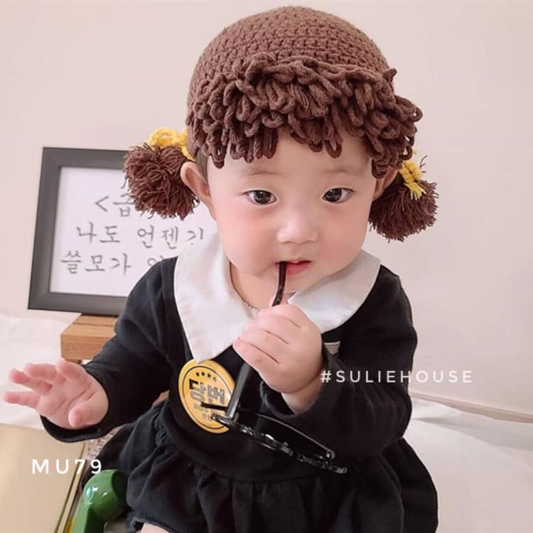 Tổng hợp mũ tóc giả cho bé - MU79, MU82, MU83, MU92