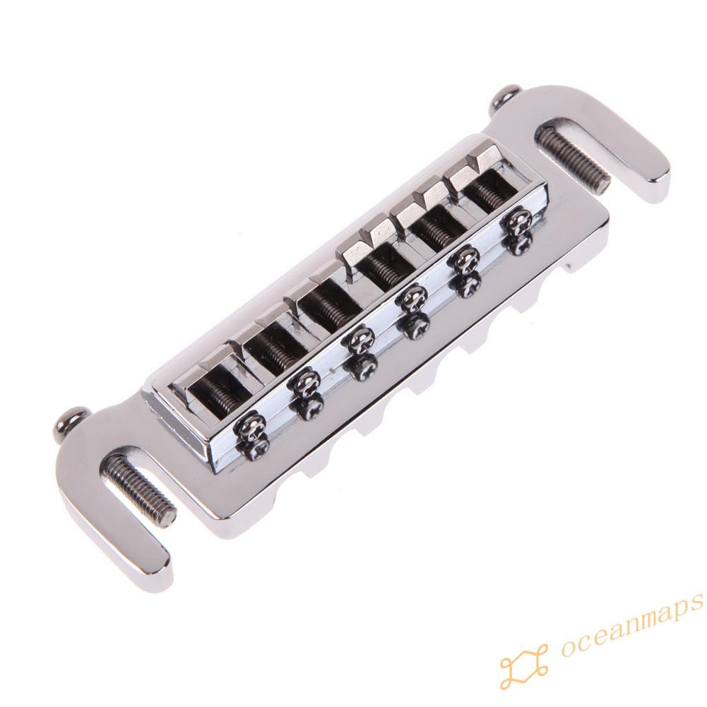 【Popular】New Wraparound Bridge Tailpiece Studs Chrome Style for LP Electric Guitar