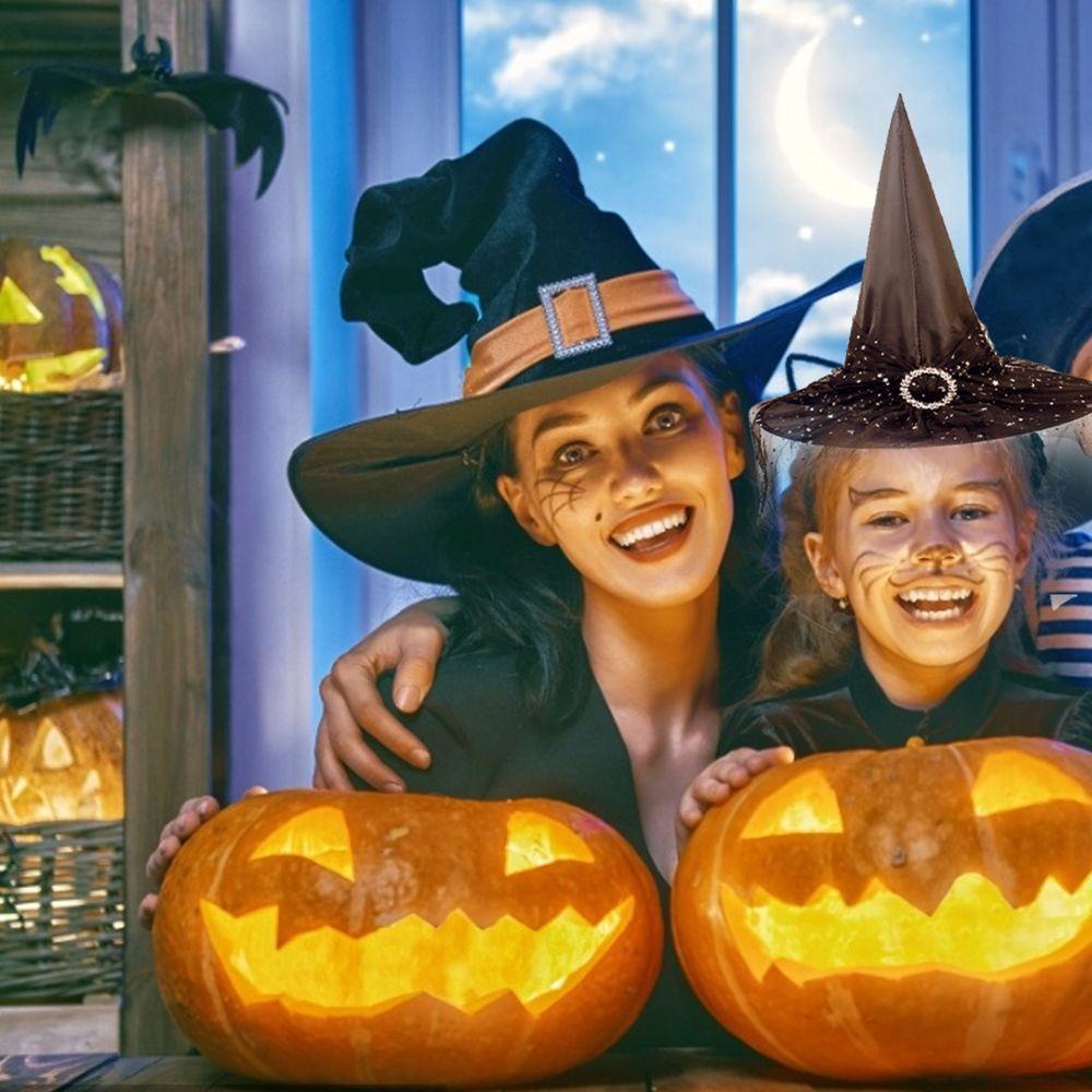 Mũ Lưới Hóa Trang Phù Thủy Hóa Trang Halloween Cho Bé