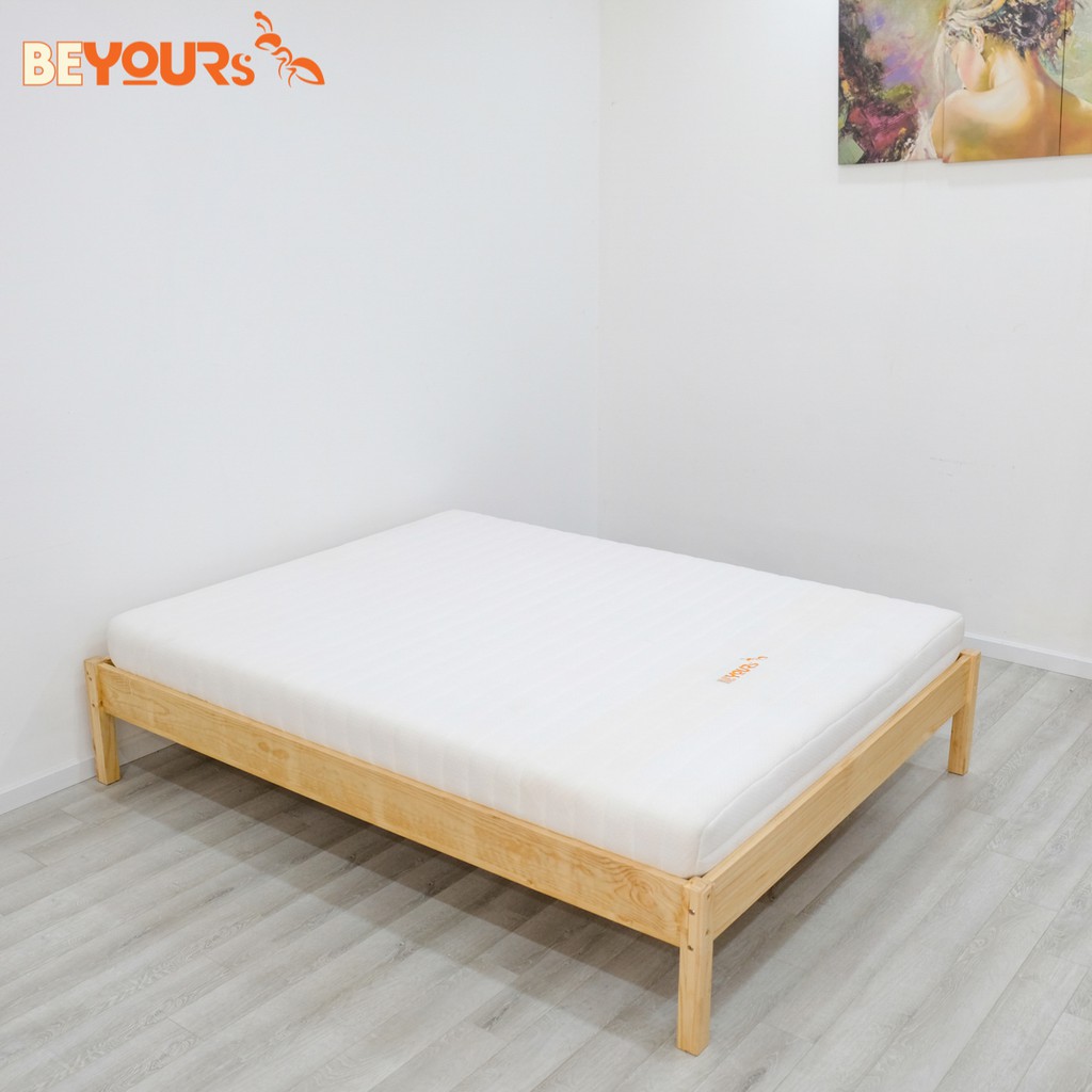 Giường Ngủ Pallet Gỗ Thông Minh BEYOURs Acep Bed Nội Thất Kiểu Hàn Lắp Ráp Phòng Ngủ | BigBuy360 - bigbuy360.vn