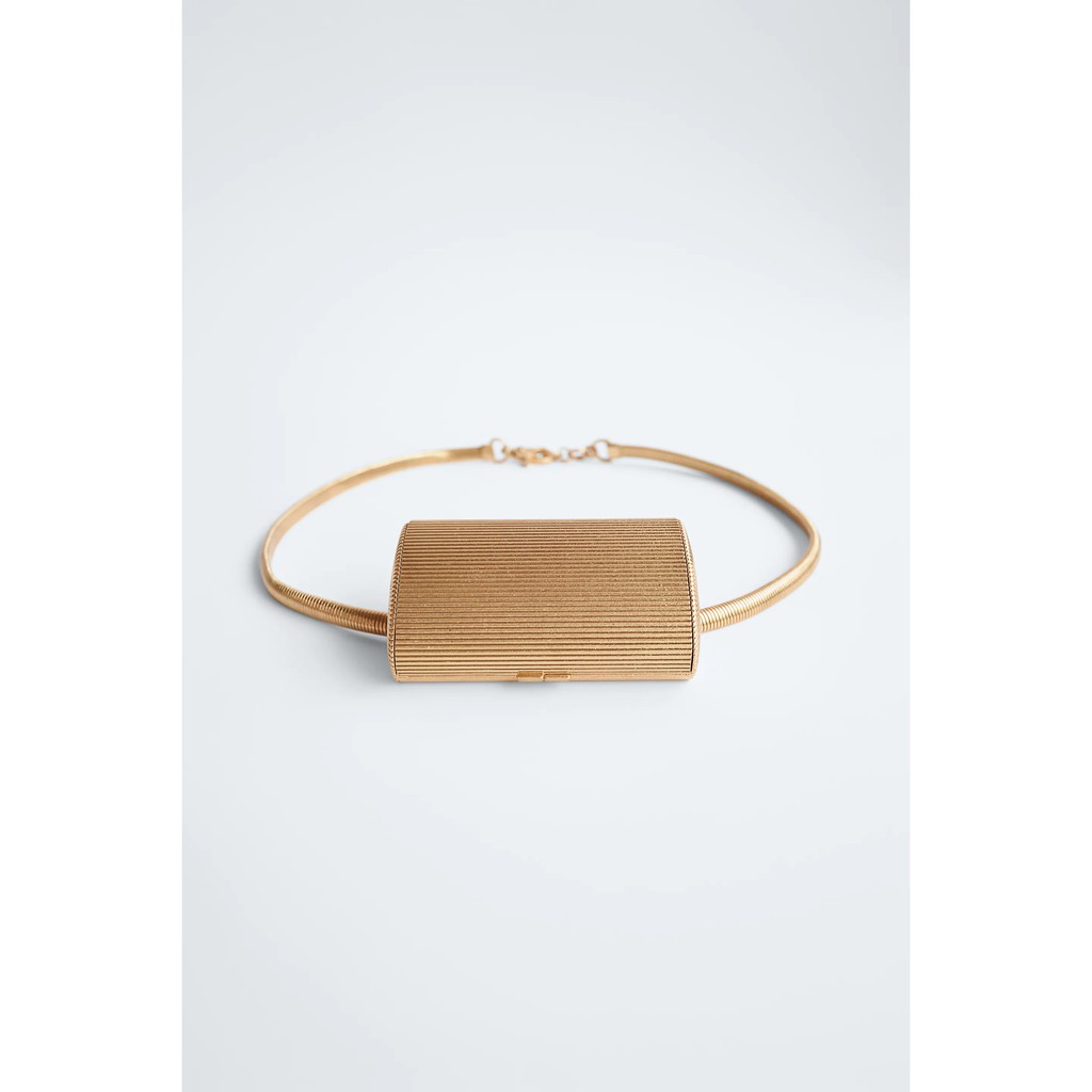 Thắt lưng kèm túi kim loại ZARA AUTH