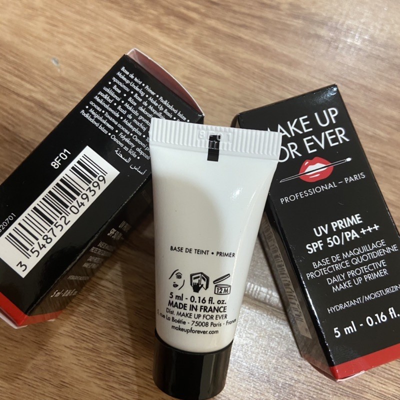 Kem lót chống nắng, trang điểm Makeup For Ever UV Prime SPF 50/Pa+++ 5ml | BigBuy360 - bigbuy360.vn