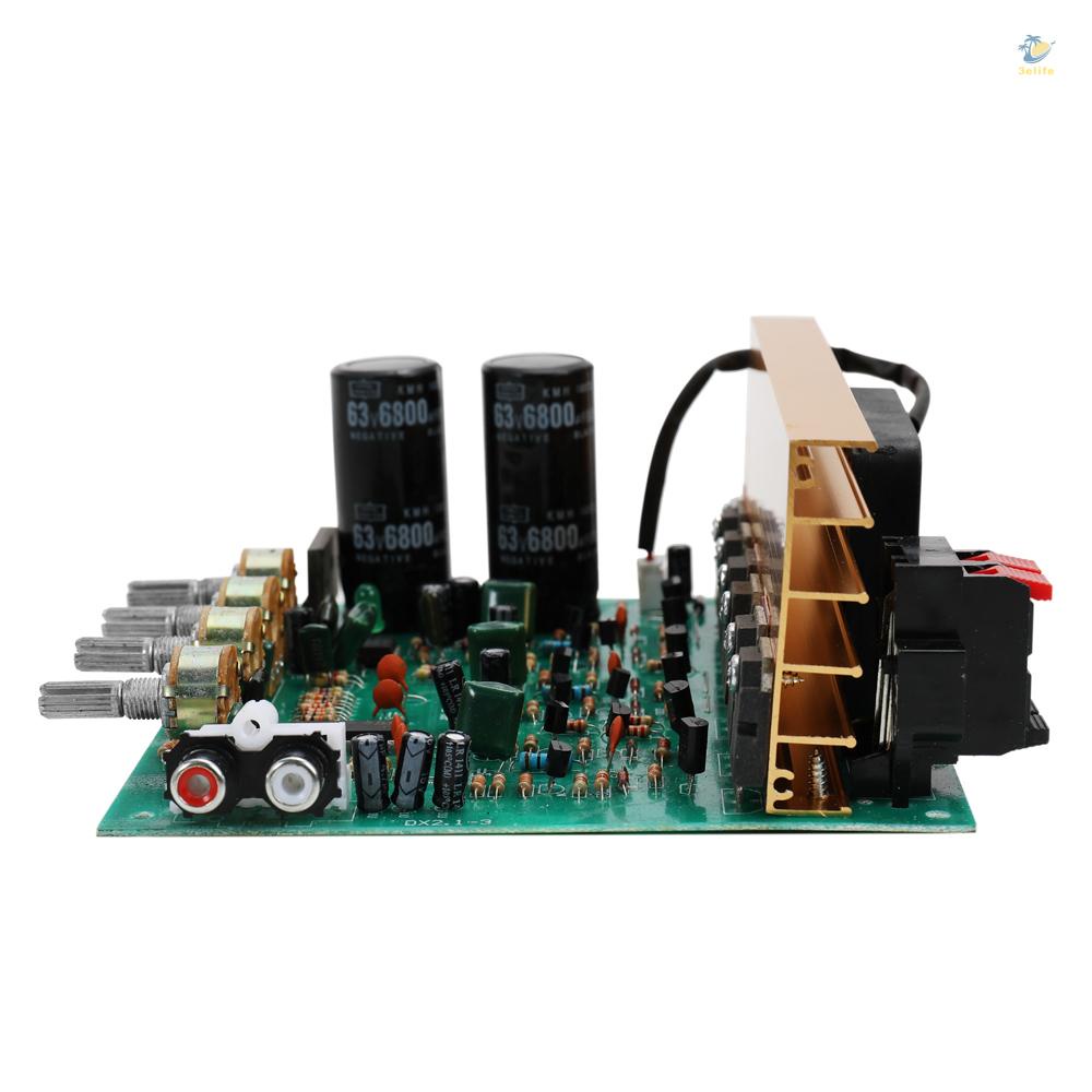 Bảng mạch khuếch đại âm thanh siêu trầm công suất cao DX-2.1 AC18V-24V DIY