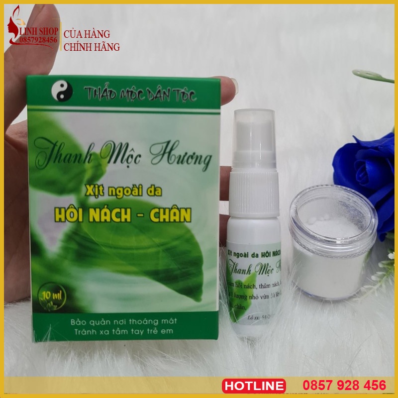 Xịt Hôi Nách, Hôi Chân Thanh Mộc Hương [CHÍNH HÃNG]