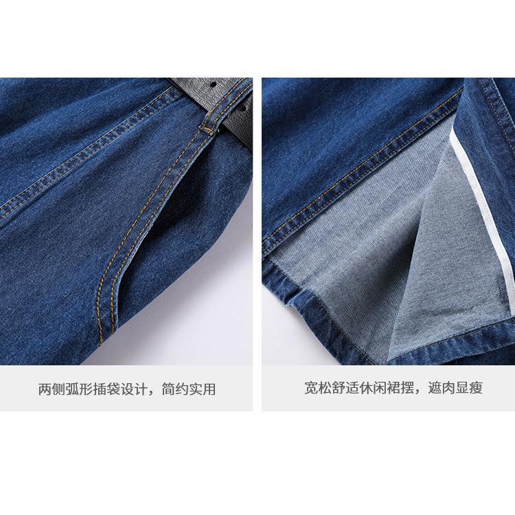 Đầm Denim Dài Dáng Chữ a Cổ Vuông Tay Phồng Phong Cách Pháp Thời Trang Mùa Hè Hàng Mới 2021 Dành Cho Bạn Nữ