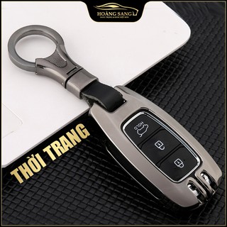 ốp chìa khóa hyundai, bọc chìa khóa hyundai santafe, hyundai accent, hyundai kona, chất liệu metal cao cấp