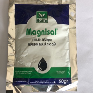 Phân bón lá cao cấp : magnisal 50gam