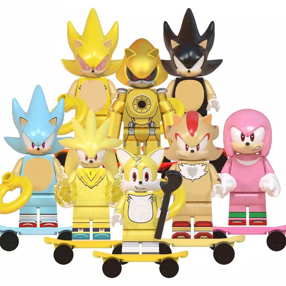 Bộ 8 nhân vật minifigures Sonic LG1001