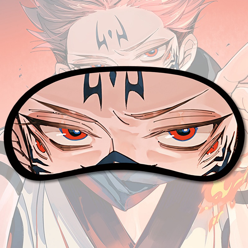 Mặt nạ bịt mắt ngủ họa tiết anime Jujutsu Kaisen 3d thích hợp cho nam và nữ