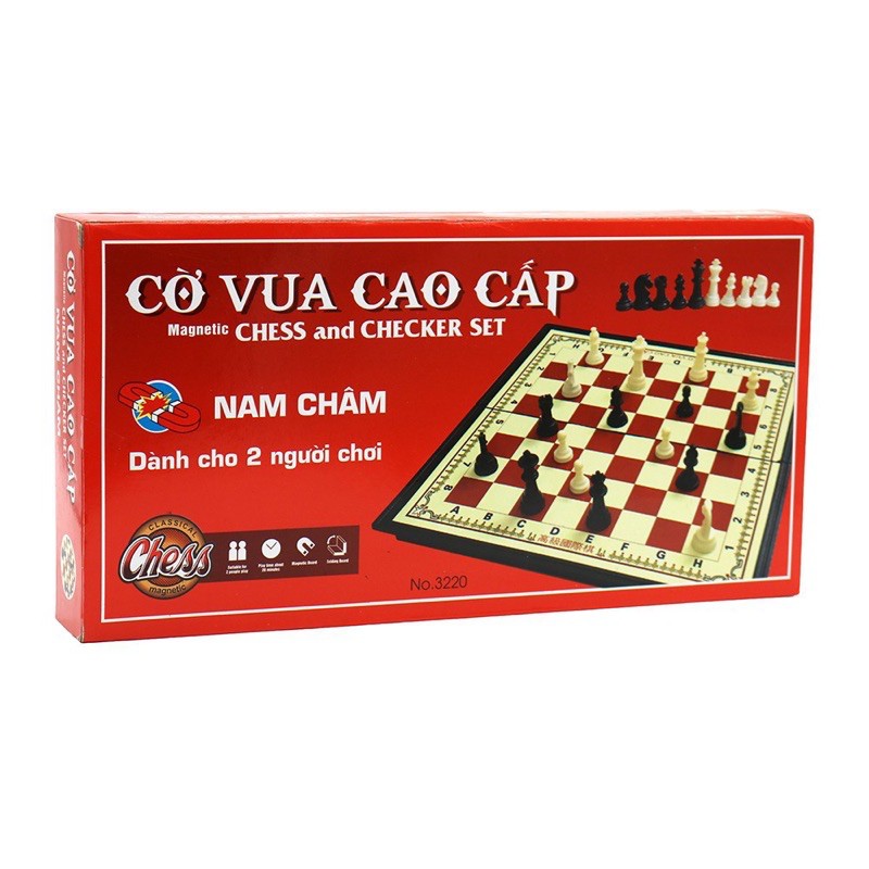 [HÀNG CÓ SẴN] Bộ Bàn Cờ Vua Cao Cấp 3220