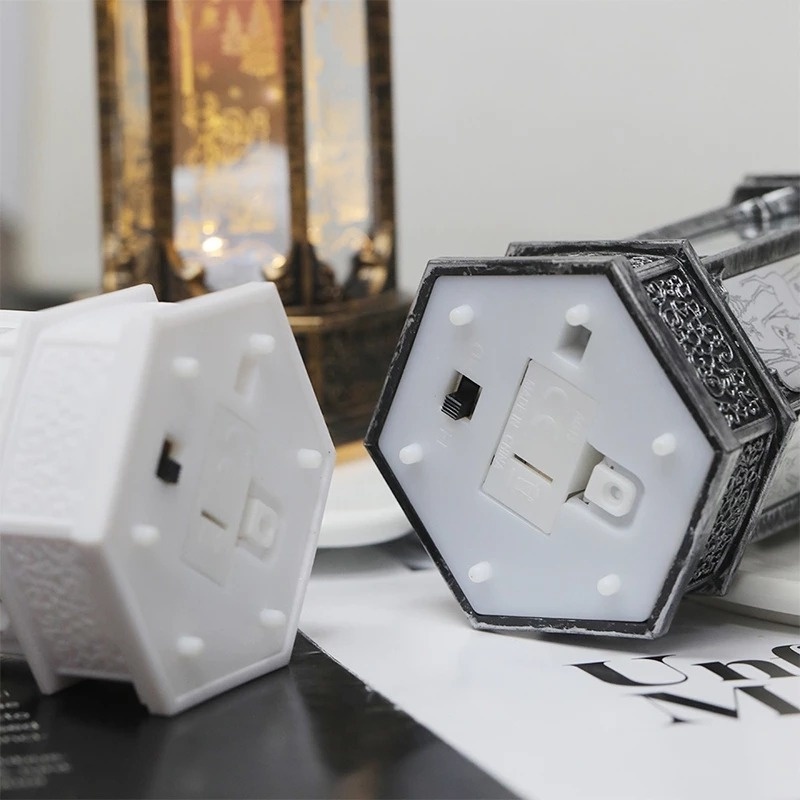 Đèn LED Hình Lâu Đài/Ngôi Sao/Mặt Trăng Trang Trí Lãng Mạn Cho Trang Trí