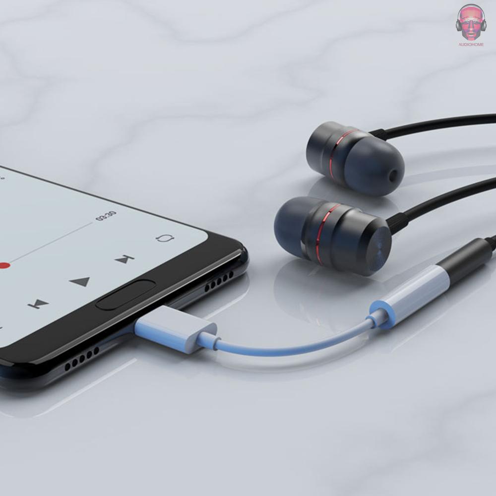 Đầu Chuyển Đổi Tai Nghe Âm Thanh Type C Sang 3.5mm Thay Thế Chuyên Dụng Cho Huawei/SAMSUNG/XIAOMI