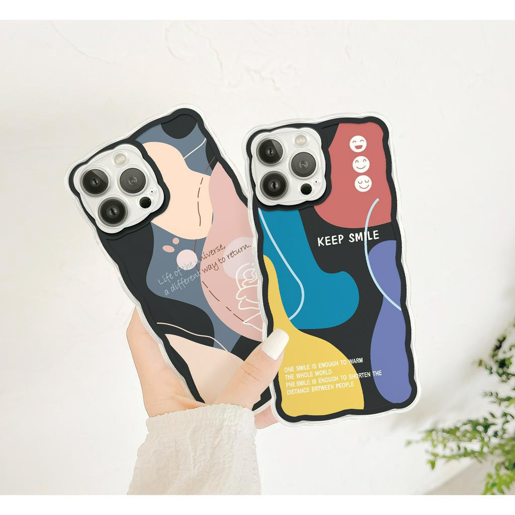 Ốp lưng iphone viền sóng họa tiết 6/6plus/6s/6splus/7/7plus/8/8plus/x/xs/11/12/13/14/pro/max/promax/plus/shin/case