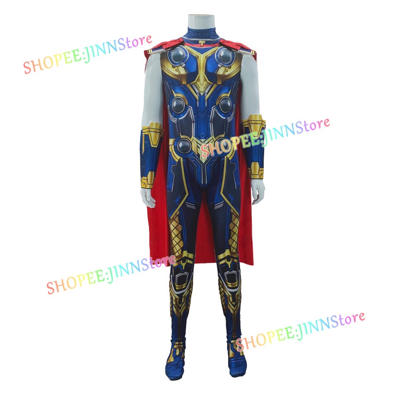 Bộ Áo Liền Quần Hóa Trang Nhân Vật Siêu Anh Hùng Thor