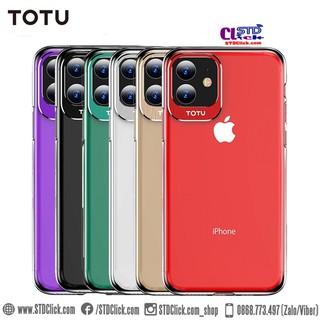 Ốp lưng iphone 11 totu sparkling camera 070 chính hãng