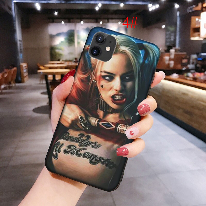 Ốp Lưng Phong Cách Harley Quinn Và Joker Cho Iphone 5 5s 6 6s 7 8 Plus X Se Xr Xs Max