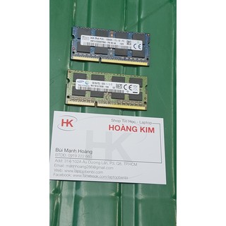 Ram Laptop 8GB DDR3L - Bus 1600MHz, tương thích tất cả các dòng máy laptop hiện tại
