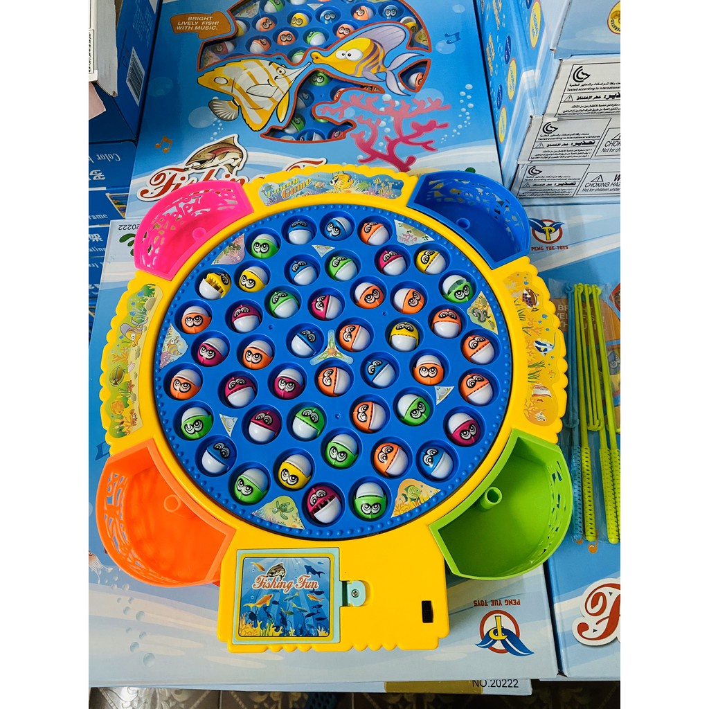 Bộ đồ chơi câu cá trẻ em - Trò chơi giáo dục cho bé trai và bé gái A1