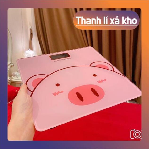 XẢ KHO Mua Lẻ Rẻ Như Sỉ Cân iphone mặt heo dễ thương Có pin sẵn tặng kèm thước dây Đồ Gia Dụng BinBon