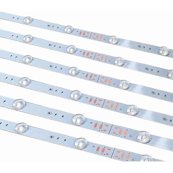 Bộ 20 LED THANH TỎA 1M 12 Mắt led 3030 2 Trở